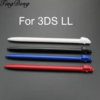 

TingDong Replacement Black White Red Blue Stylus For Nintendo 3DS XL LL Touch Screen Pen