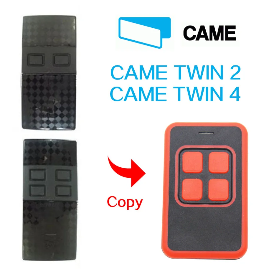 

Copy came twin2 twin4 remote control gate garage door learning remote control duplicator