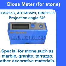 Каменный измеритель блеска, глоссметр 0~ 199gs угол проекции: 60 градусов Разрешение: 1 точность:+-2GS
