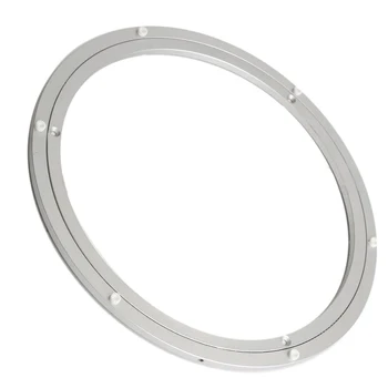 

Aluminium Rotating Turntable Bearing Swivel Plate 16 Inch Silver