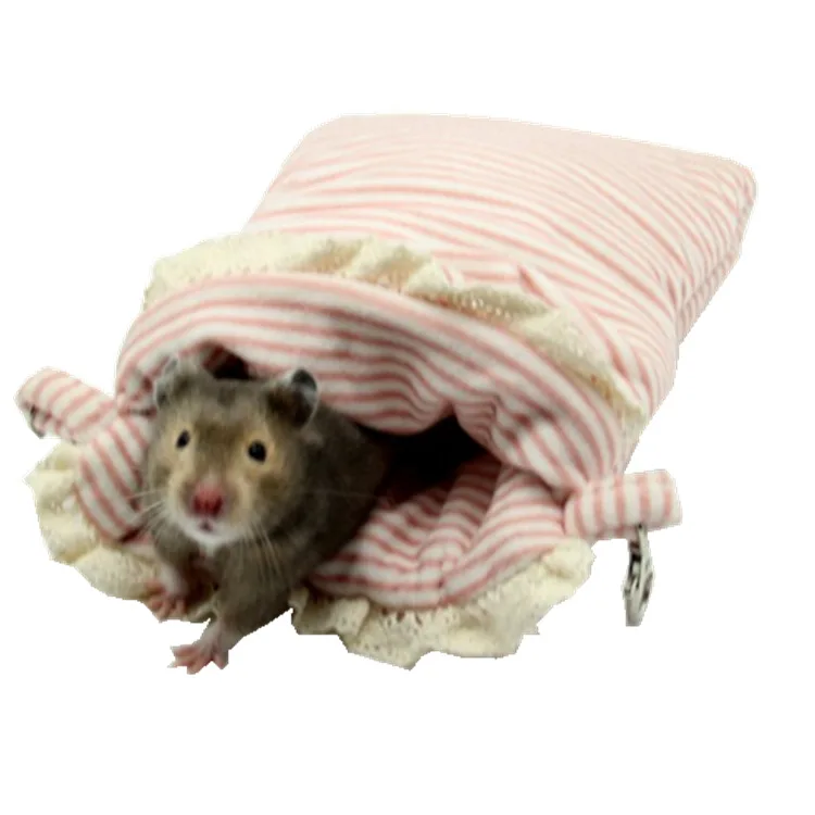 Hanging Hamster Bed House Hammock Winter Warm Fleece Squirrel