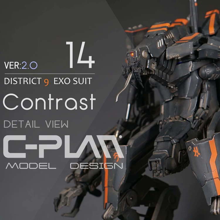 

1/10 Prawn EXO SUIT Exoskeleton Armor Model GK Movable