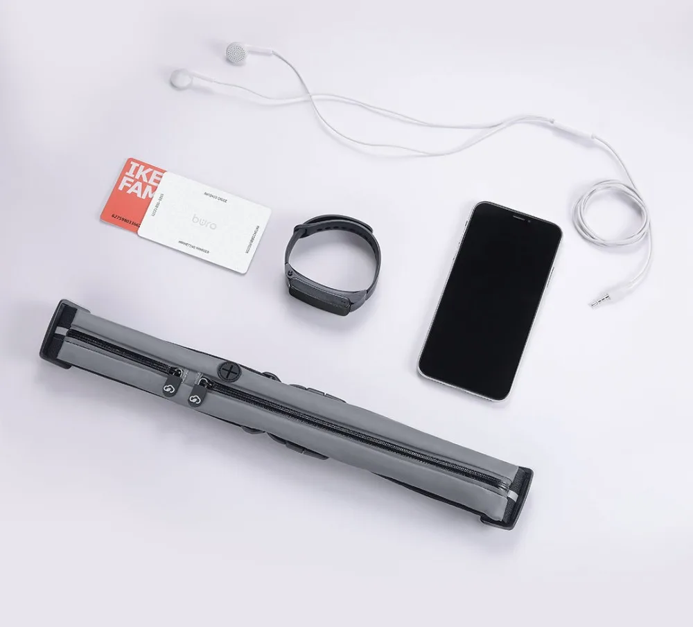 Xiaomi Mijia yunmai спортивный Невидимый Карманный Водонепроницаемый sweatproof 3 м ночной светоотражающий ключ для мобильного телефона для бега на открытом воздухе поясная сумка