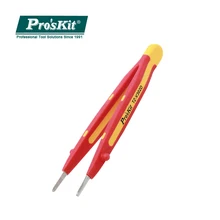 Pro'sKit TZ-V302D прецизионные пинцеты антистатические пинцеты из нержавеющей стали термостойкие изолированные пинцеты