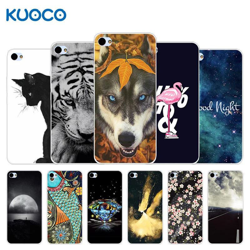 For Meizu U10 Case Soft TPU Silicone Coque U 10 Cover Tiger Design Ultra Thin Meilan 5.0&quot Phone Cases | Мобильные телефоны и