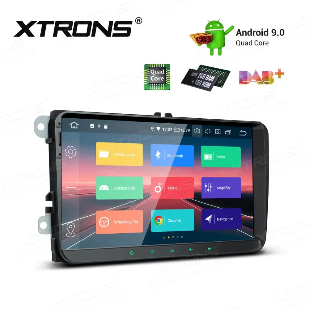 Clearance 9" Android 9.0 OS Pie Car Multimedia Navigation GPS Radio for Volkswagen Polo 2009-2014 & Vento 2009-2015 & Touran 2003-2014 0