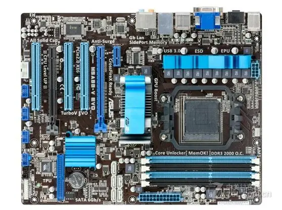 Asus M5A88-V EVO 880G чип поддерживает AM3 + бульдозер Поддержка USB3.0 90% новый | Компьютеры и