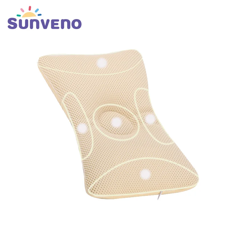 

SUNVENO Baby Shaping Pillow Sleep Head Positioner Anti-rollover Elephant Head Protection Newborn 1-2years