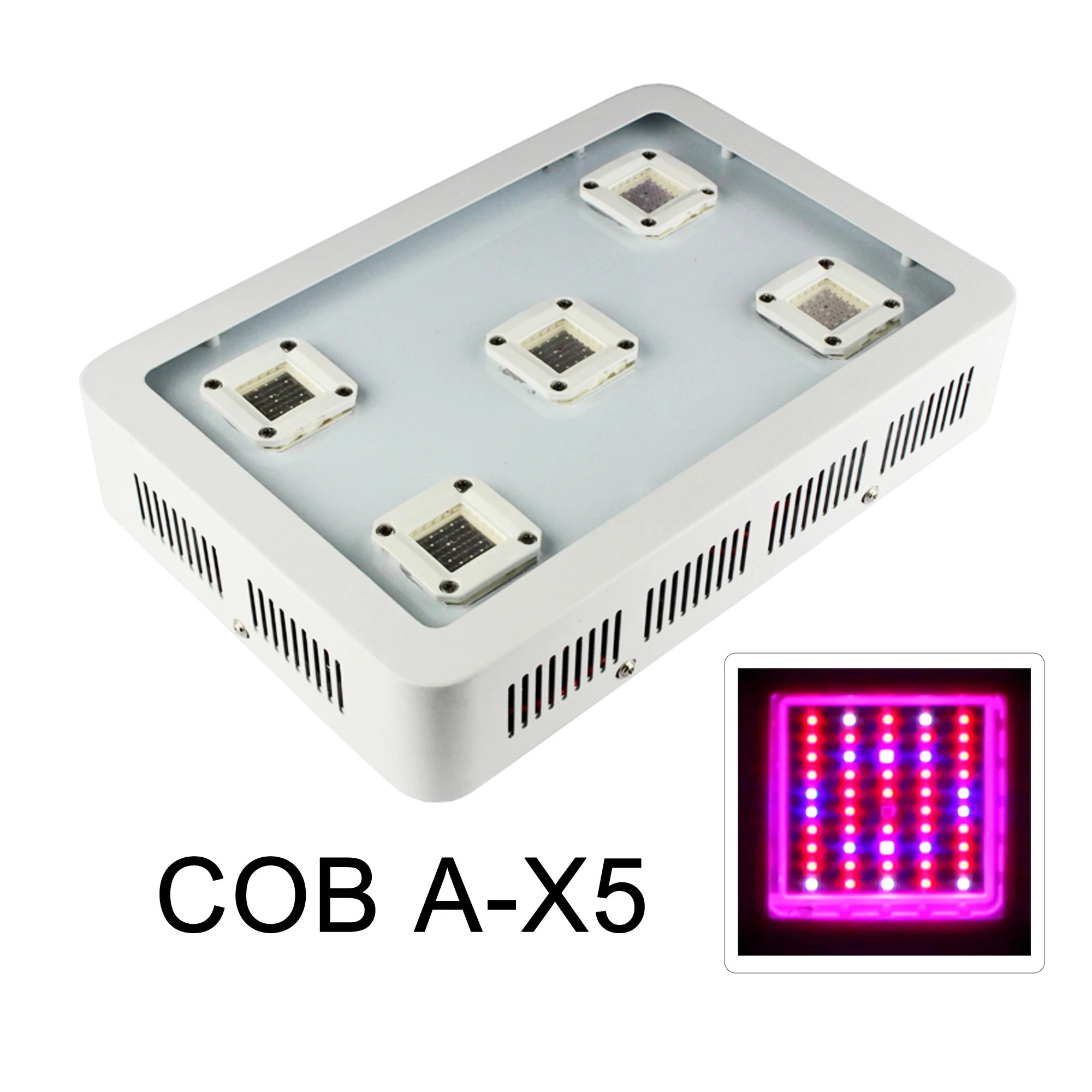 X5 COB 1500W светодиодный светильник для выращивания, полный спектр УФ и ИК 380-680nm для комнатных теплиц, гидропоника, Медицинская Лампа для выращивания растений