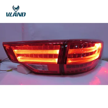 

VLAND Factory For Car Rear Light For Highlander LED Taillight 2015 2016 2017 Highlander Tail Lamp With LED Light Bar