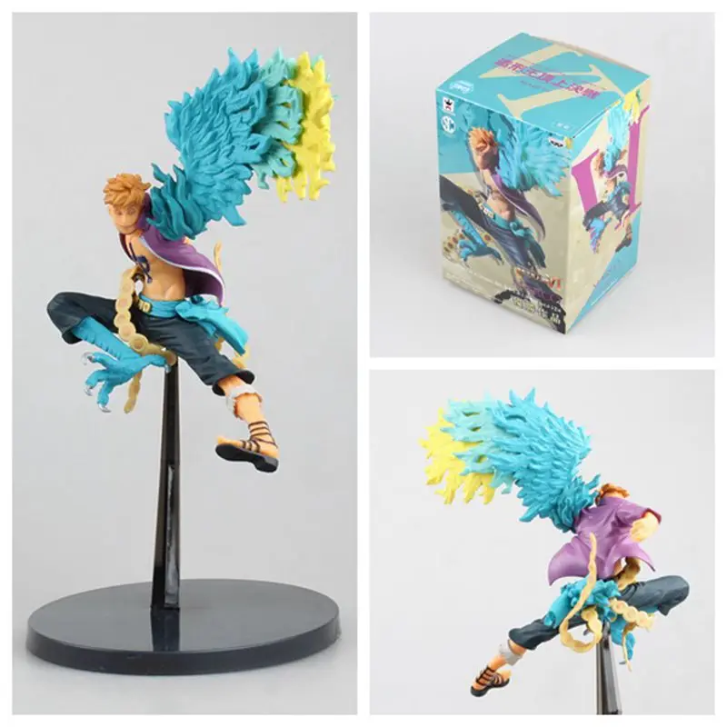 HKXZM аниме одна штука Марко обезьяна д Луффи джинби Doflamingo Smoker Tashigi ПВХ фигурка
