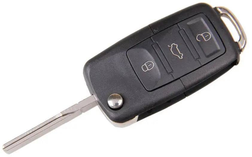 New 3 Buttons Key Case Folding Car Remote Flip Key Shell Case Fob For Volkswagen Vw