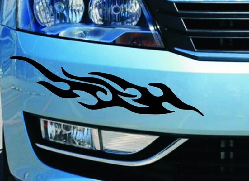 2 шт. новая Автомобильная Стайлинг Авто Наклейка с пламенем для Dodge ram зарядное