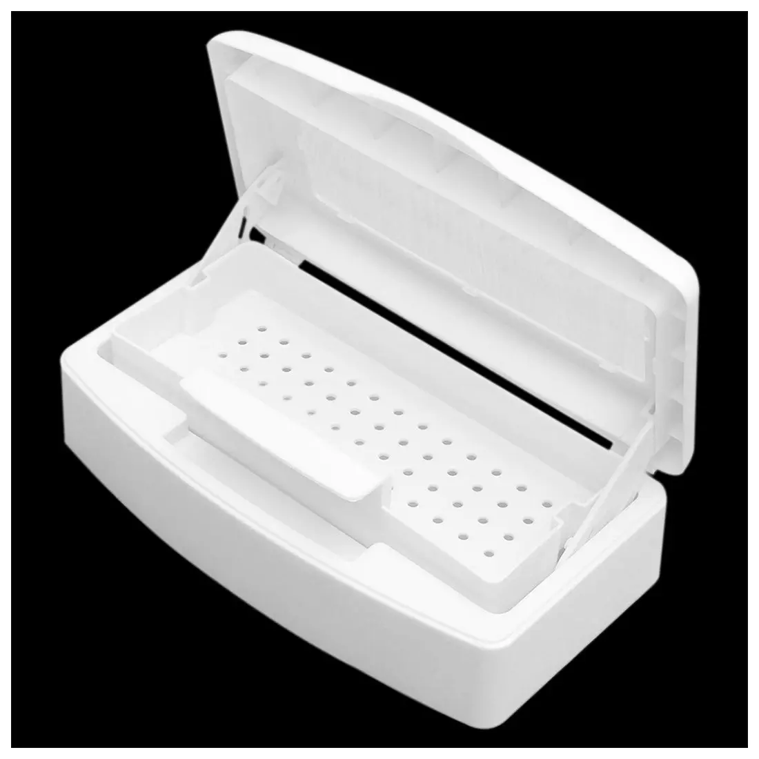 

JEYL New Sterilizer Tray Box Sterilizing Clean Nail Art Salon Manicure Implement Tool, Type 1