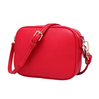 

PinShang Lady Small Fashion Shoulder Bag Simple Style Small Square Crossbody Bag PU Leather Women Messenger Satchel Bag