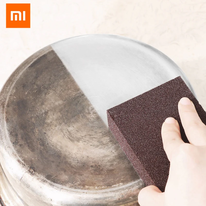 

Xiaomi Jiezhi Emery Sponge Magic Rub Kitchenware Rust Special Brush Multi-Functional Kitchen Bathroom Super strong Cleaning Tool