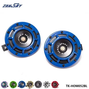 

2pcs Grill-Mount Electric Auto Horn Compact For Honda Suzuki Motorcycle Horn For Ford Jeep TK-HOM052