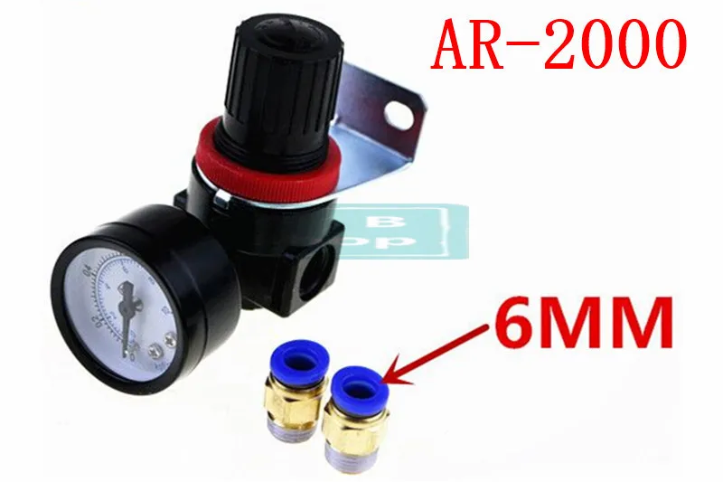 AR2000 G1/4 ''пневматический мини регулятор давления воздуха устройства для