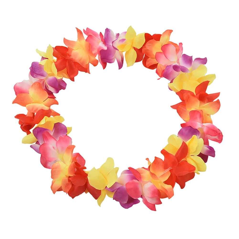 hawaiian flower necklace|wedding flower 
