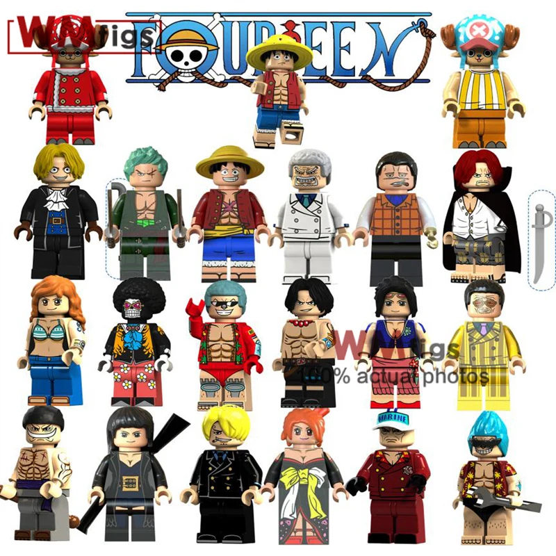lego monkey d luffy