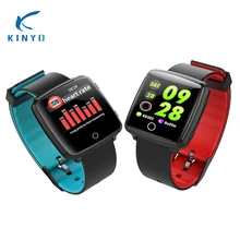 Smart Сердечного ритма фитнес-трекер умный Браслет измерять кровяное давление трекер сна bluetooth4.0 браслет для android ios Телефон