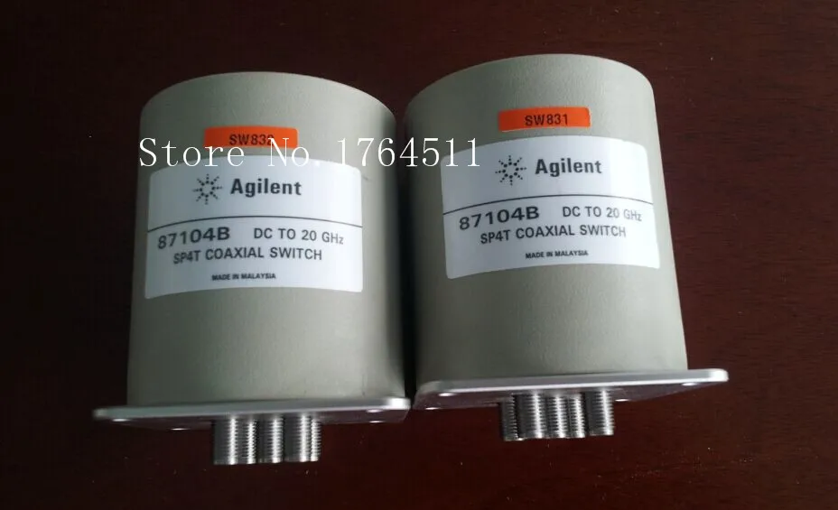 

[BELLA] The SMA 87104B Agilent DC-20GHZ SP4T control single pole four throw - coaxial point