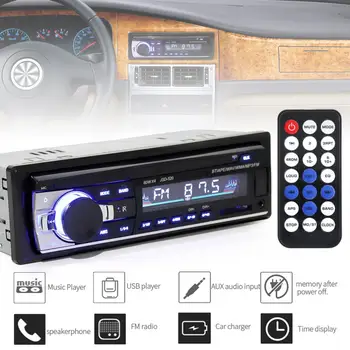 

Universal 12V In-Dash Bluetooth Multifunctional Car Stereo Radio FM Aux Input MP3 Audio Player with USB/ SD / ISO Port