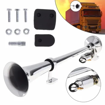 

Single Train Trumpet Car Air Horn Compressor with Super Loud 12V/24V Universal 150DB for Truck Lorry Boat Motorcycle Claxon Horn