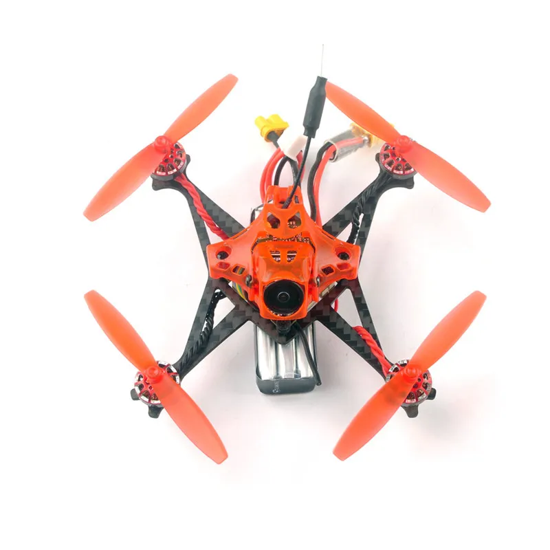 Eachine гоночный Дрон RedDevil 105 мм 2-3S FPV Whoop PNP/BNF Crazybee F4 PRO Caddx EOS2 5,8G 25~ 200mW VTX RC вертолеты