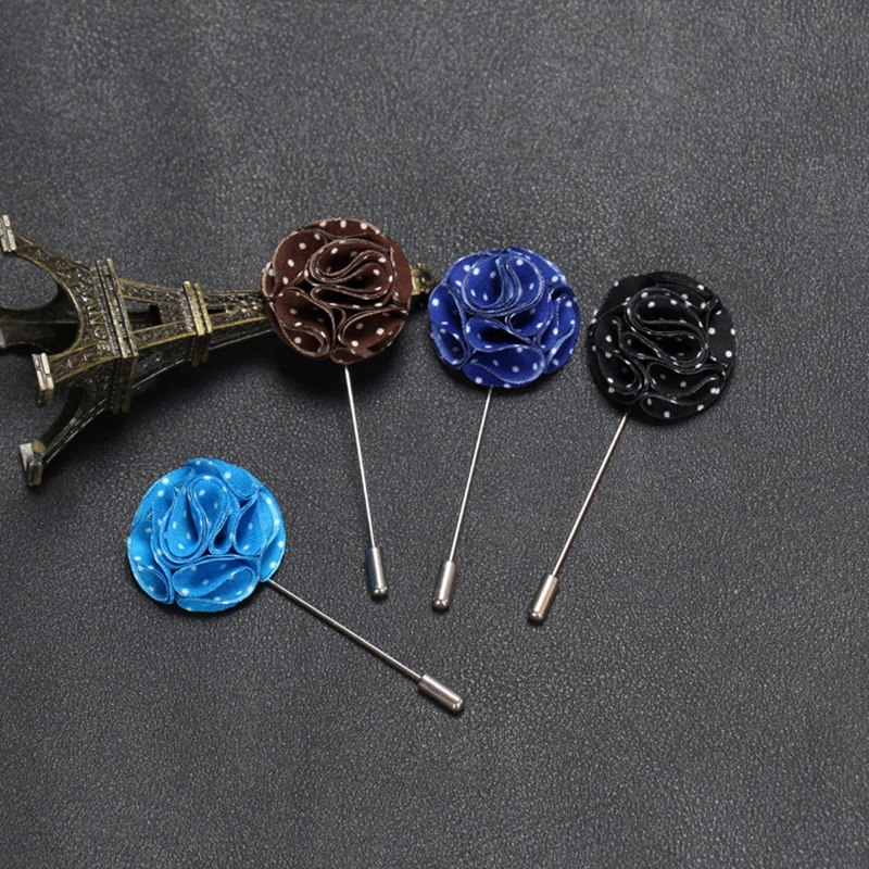 Mdiger Brand New Wedding Floral Label Pins Handmade Brooch Gentlemen