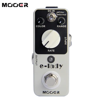 PROMOTION NEW Effect Pedal MOOER E-lady Pedal True bypass Classic analog flanger sound eleclady effect