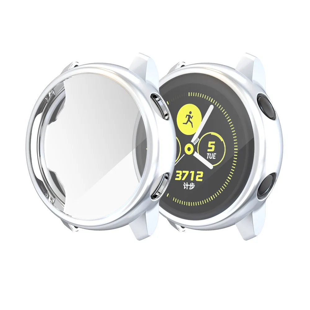 Силиконовые умные часы чехол для samsung Galaxy Watch Active Case Ультра мягкий чехол из ТПУ для Galaxy Watch Active Shell
