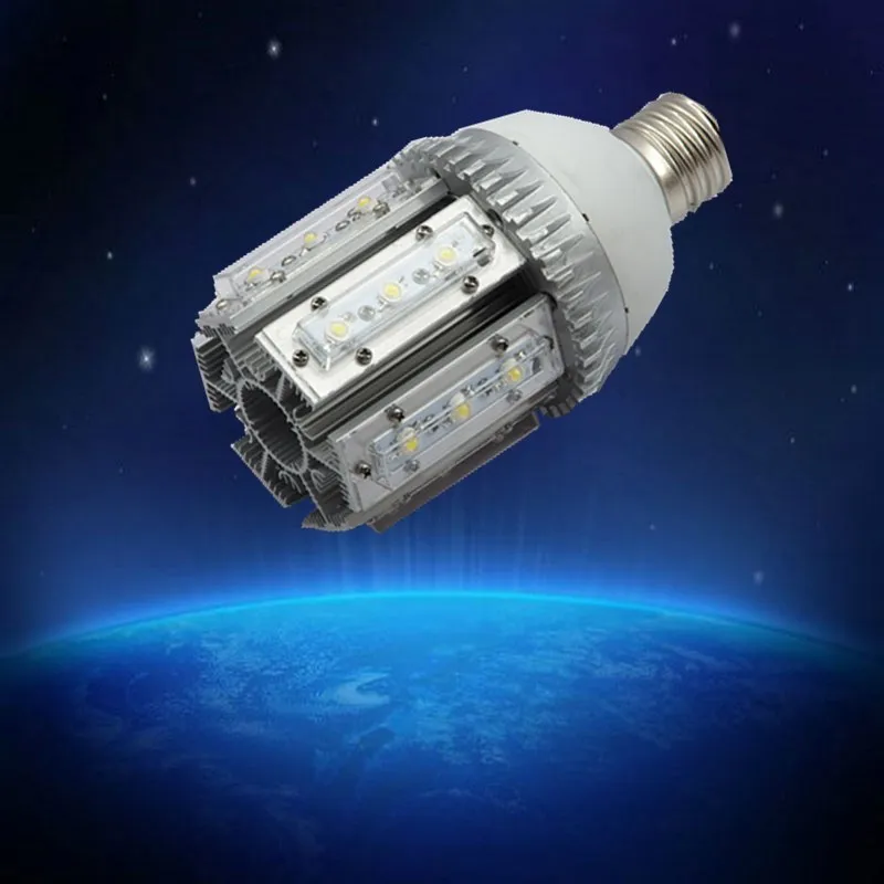 

Led Street Light Street Led 18w 24w 30w 36w Corn Light Bridgelux Rotation 360 Degress Ac85-265v Input Voltage Ip54 Ce Rohs