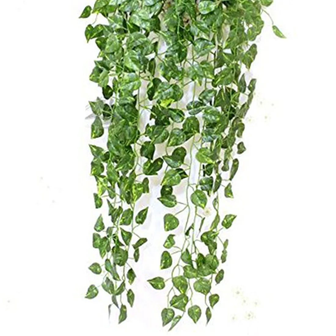90 см 1 пучок Мода зеленый искусственный PE листьев Bunchs Scindapsus Garland растения Поддельные Листва Зеленый укроп украшение дома сад