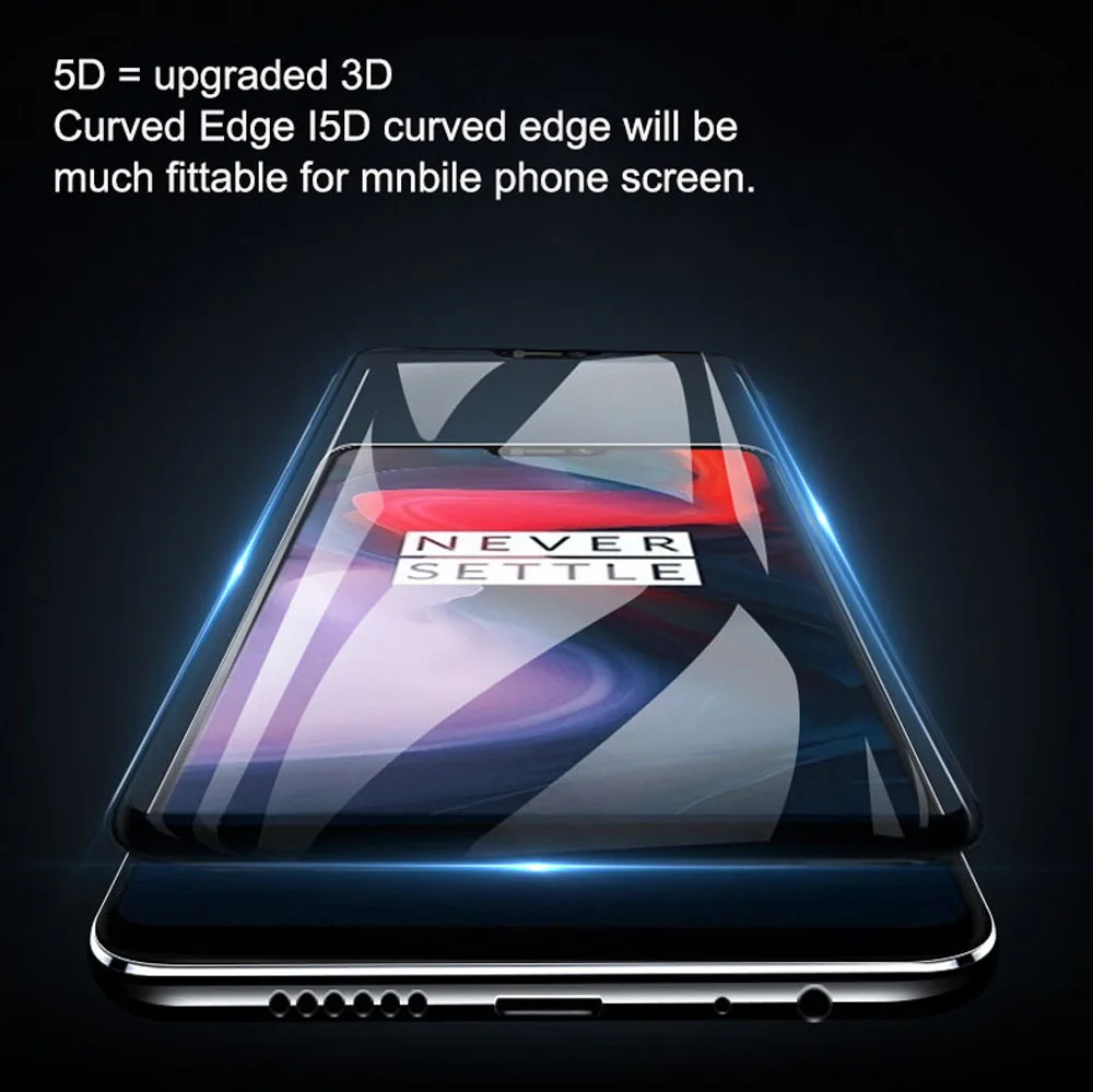 

9H 5D Film SFor OnePlus 5 6 Tempered Glass For One Plus 5T 6 Tempered Glass