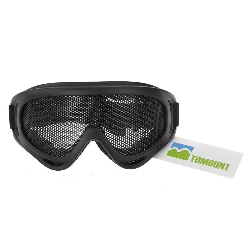 Airsoft Tactical Metal Mesh Eyes Protection Glasses Goggle