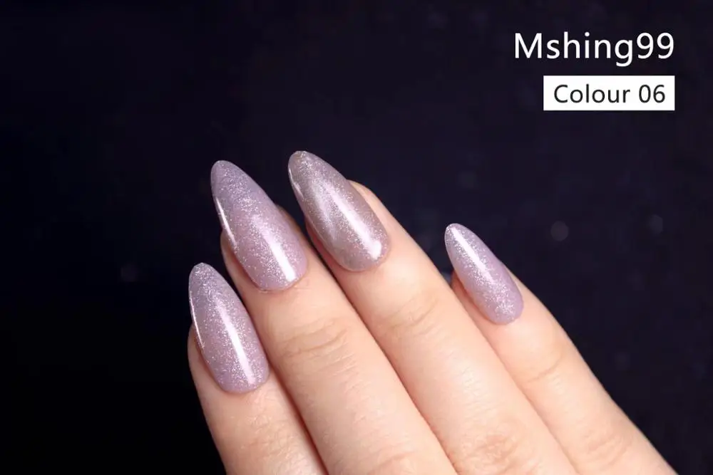 MSHING99 набор гель-лака все для маникюра полуперманентный Vernis basetop coat УФ светодиодный Гель-лак замочить от ногтей художественный Гель-лак для ногтей - Цвет: HL06