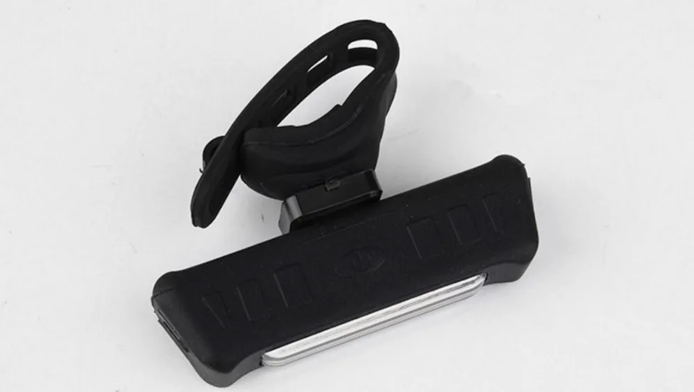 Excellent Bicycle light bike tail lights USB charging LED waterproof super bright mountain bike cycling warning light 3 color F110YQ 2