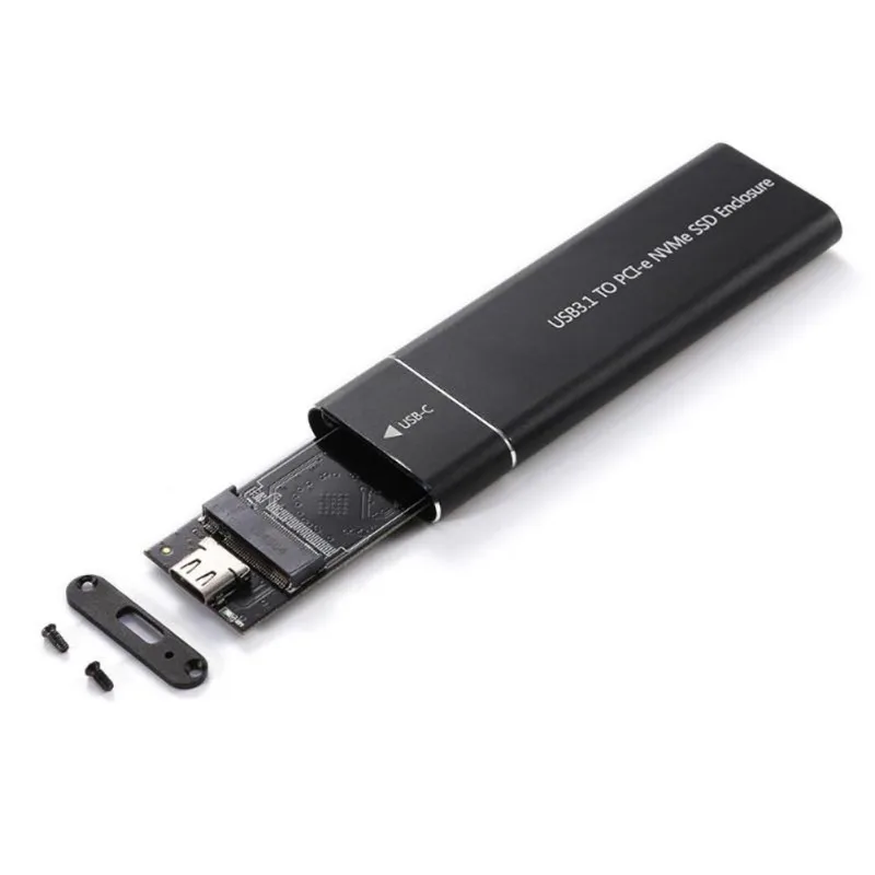 USB 3,1 к M.2 NVME внешний жесткий диск Корпус Plug-and-play устройство для NVMe PCIe твердотельный диск адаптер для samsung