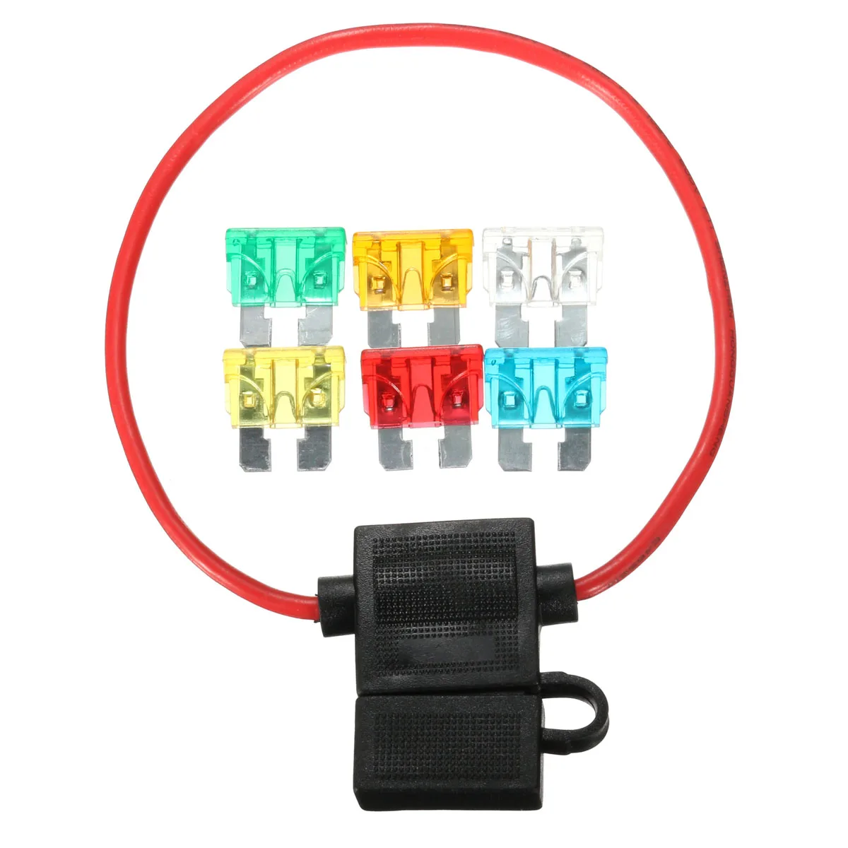 6 шт. Автомобильные предохранители 5 А 10 15 а 20 25 30 12 В|fuse holder box|12v fusefuse |