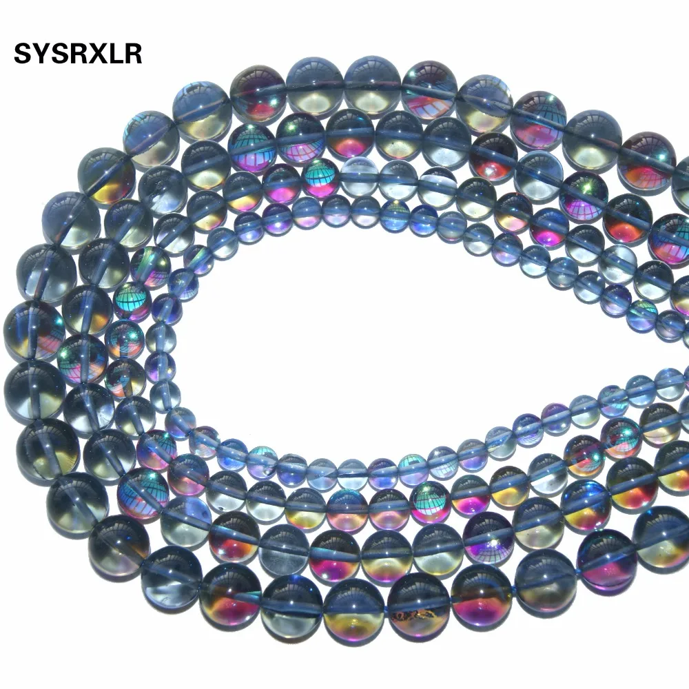 Wholesale Aaa + Natural Gray Crystal Of Rock Quartz Stone Beads For