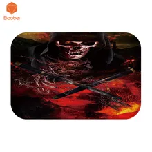 3D Хаши череп коралловый флис Thicking Коврик для прихожей для кухни, ванной, туалета Нескользящие Коврики для пола анти-скользящий коврик