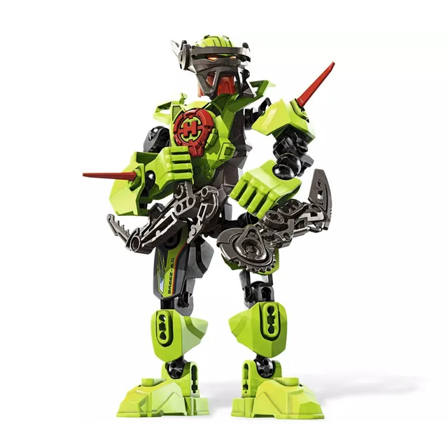 Star Warrior Soldiers Hero Factory Bionicle Surge Evo Stringer Robot Figures Building Blocks Bricks Kids Toys 4