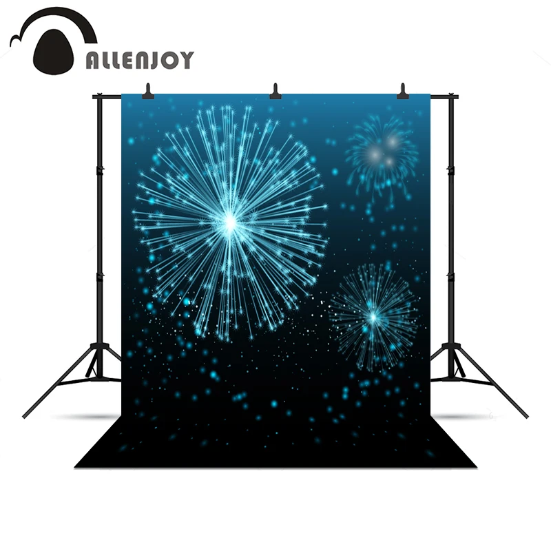 Allenjoy photography backdrops font b glitter b font photo backdrop font b blue b font beautiful