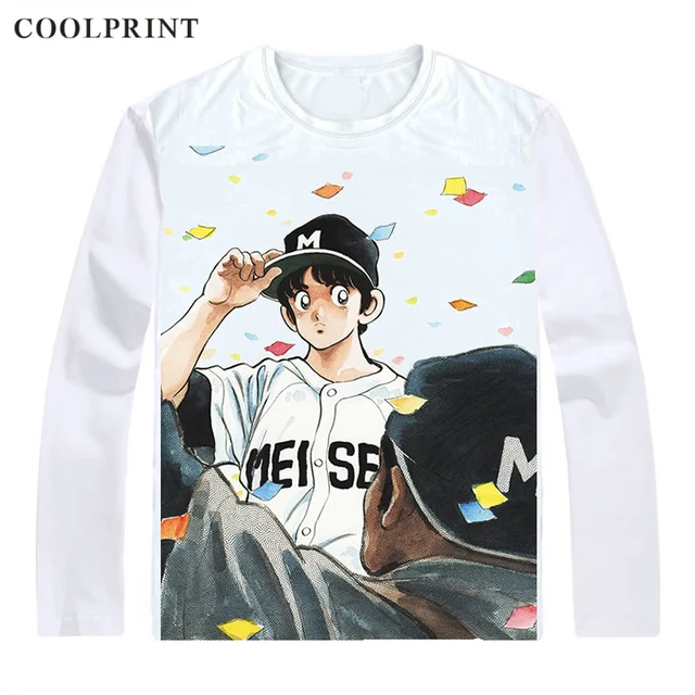 Touch Tatchi Tatsuya Uesugi Shirts Long Sleeve Shirts Anime Kazuya Uesugi Touch Tankobon Tatsuya Kazuya And Minami Cosplay Shirt T Shirts Aliexpress