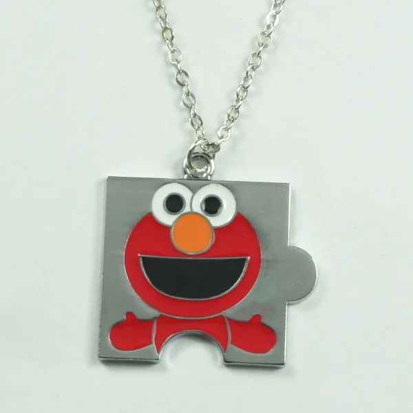 Elmo charm necklaces for boy and girljewelry party favorsjewelry