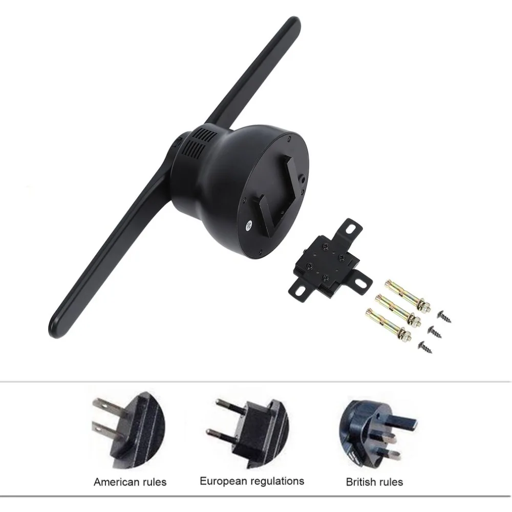 ICOCO 3D Hologram Advertising Display Led Fan Holographic Imaging Naked Eye Led Fans Advertisement Player Machine Dropshipping ICOCO 3D Hologram Advertising Display Led Fan Holographic Imaging Naked Eye Led Fans Advertisement Player Machine Dropshipping