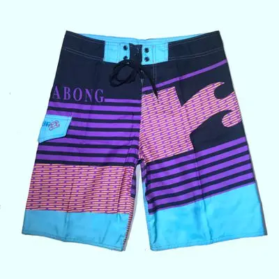 ASFTWO новые пляжные мужские шорты для серфинга, пляжные шорты из кусков, полосатые шорты с принтом, быстросохнущая одежда для плавания - Цвет: Фиолетовый