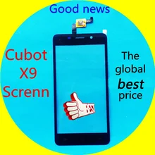 Бесплатная доставка 100% оригинал новый сенсорный экран стеклянная панель планшета для cubot x9 без lcd + инструменты