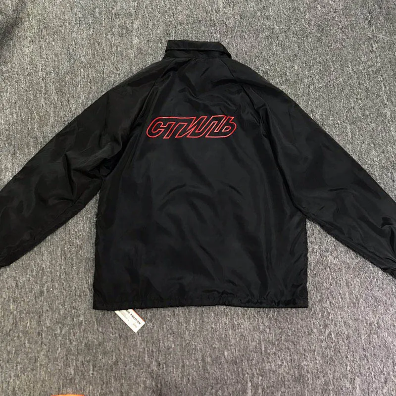 

2019 New arrived CTNNB Heron Preston Jacke Men Women Fashion Heron Preston Windbreaker Casual Jackets Heron Preston Jacket